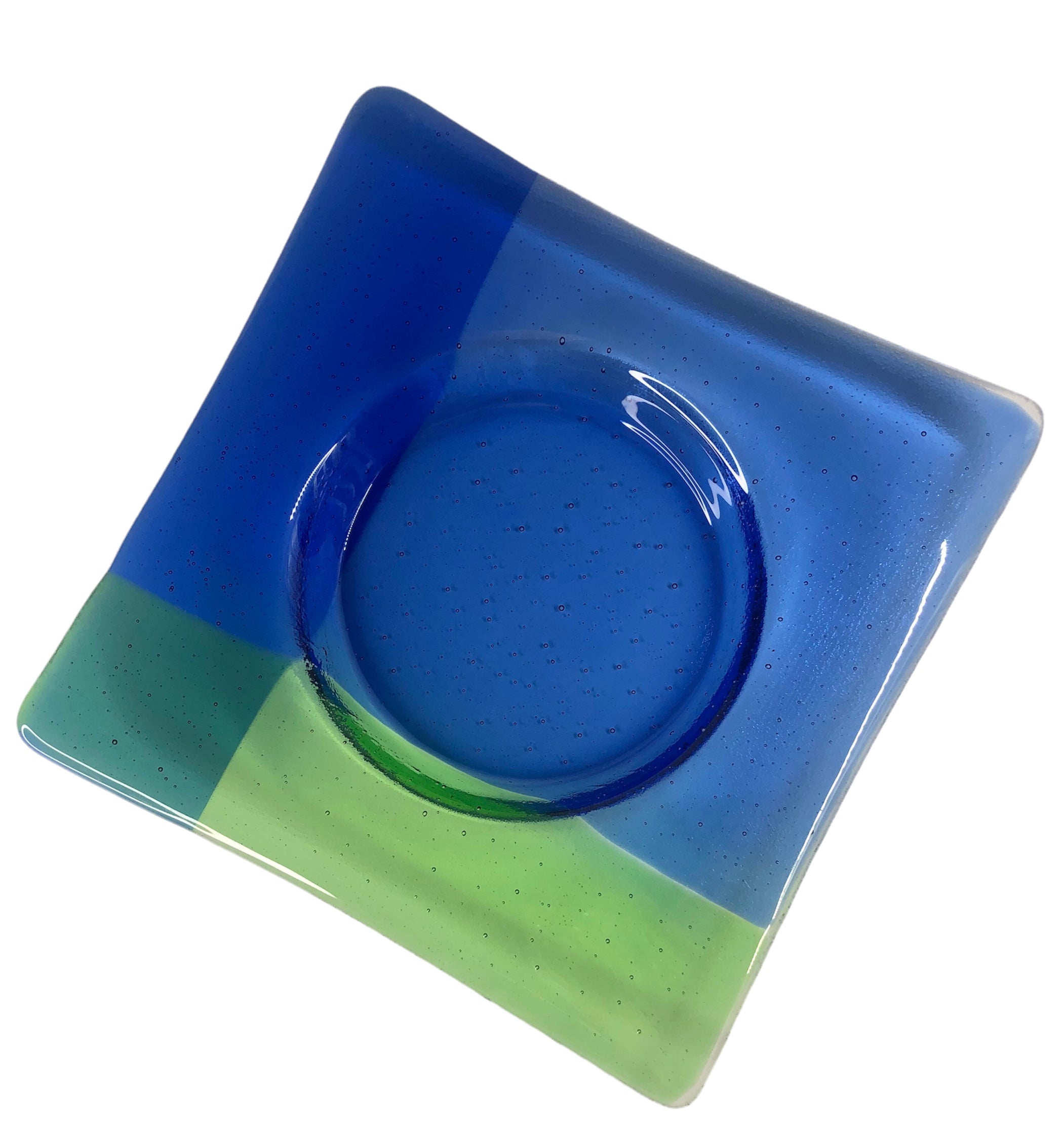 Mid-century Modern Circle-in-a-Square Plate AARD